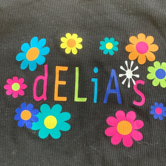 Black ribbed tank top with multicolored logo - Picture 3 of 4